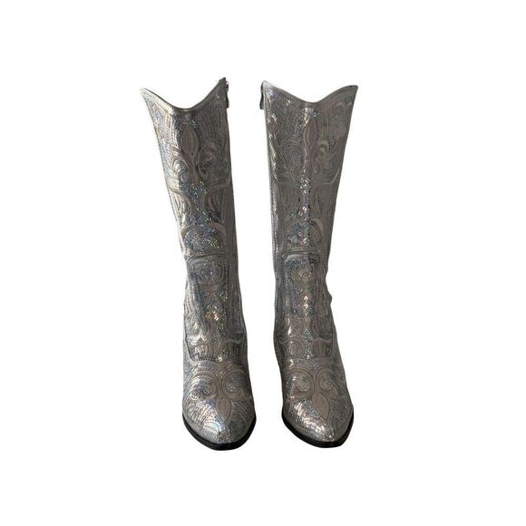Helen’s Heart sequined cowboy boots - 9 - Picture 8 of 8